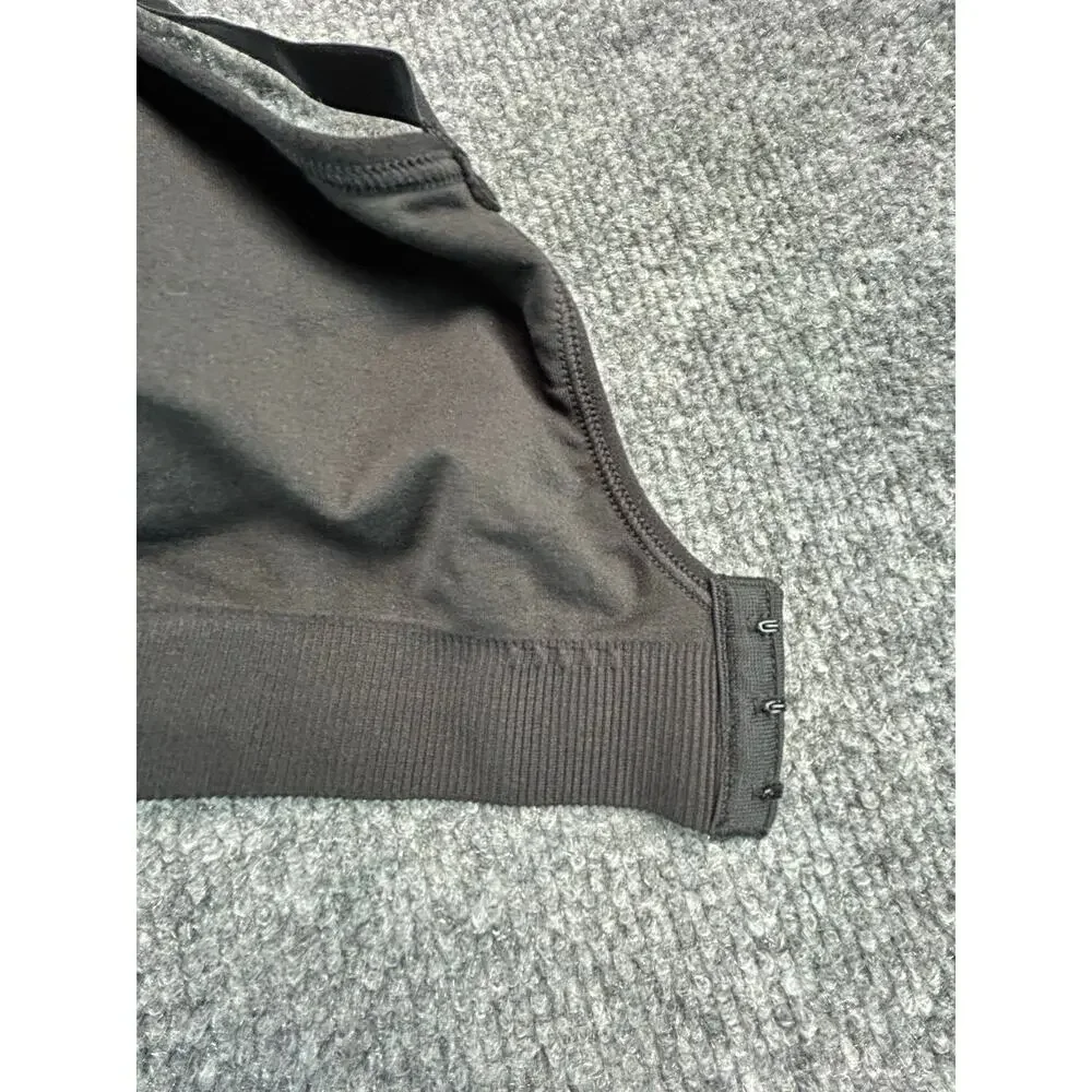 SKIMS Black Seamless Wireless Bra L XL Sculpting Adjustable Strap Bralette NWOT - Picture 6 of 9